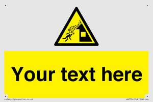 Custom warning roof avalanche